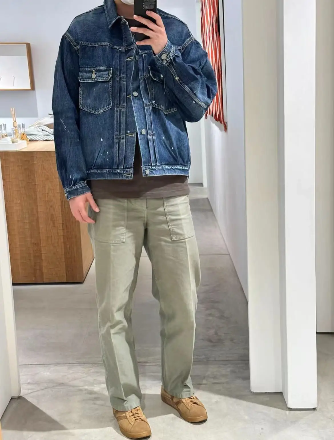 VISVIM KOFU 23SS SS 101XX JKT DMGD-1010 washed distressed denim