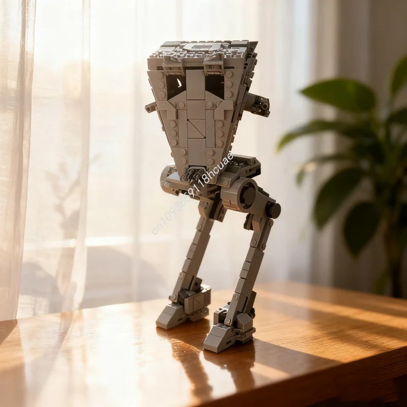 

776 шт. MOC Imperial ST Walker Star Battle Модель Строительные блоки Сборка Творческая идея Игрушка Образовательный кирпич Рождественские подарки Дети