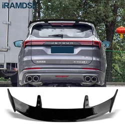 Carbon Surface Spoiler for JETOUR X70 Tail Fin 2018-2023 Black Car Roof Wing Type TE Accessories