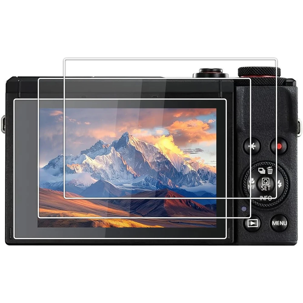 

2.5D 9H Tempered Glass Screen Protector Film for Canon G7X III Digital Camera/Powershot V1 Vlog Camera