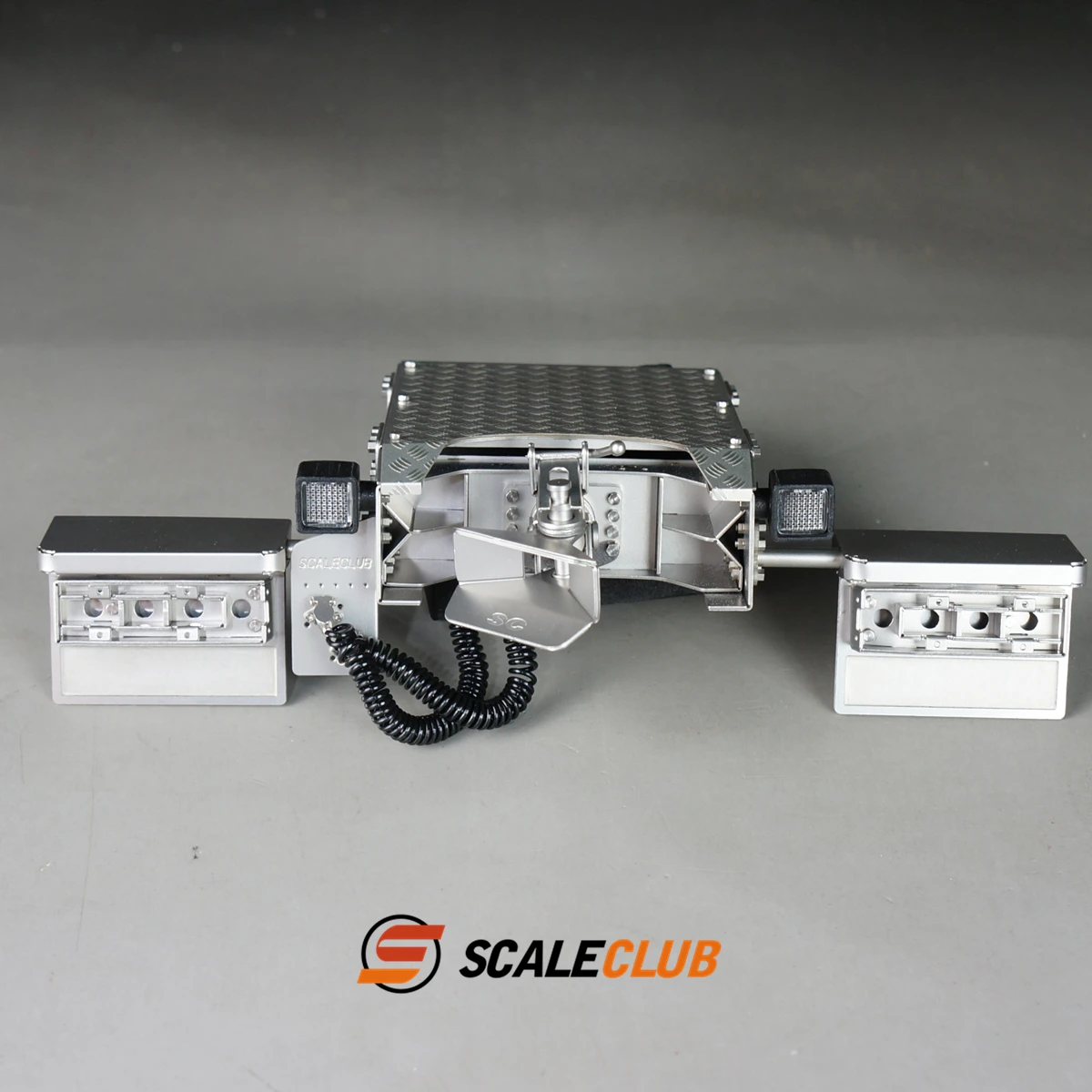 

Scaleclub Model 1/14 Heavy Drag Head Upgrade Metal Tail Beam For Tamiya Oka Lesu For Volvo Car Parts Rc Truck Trailer