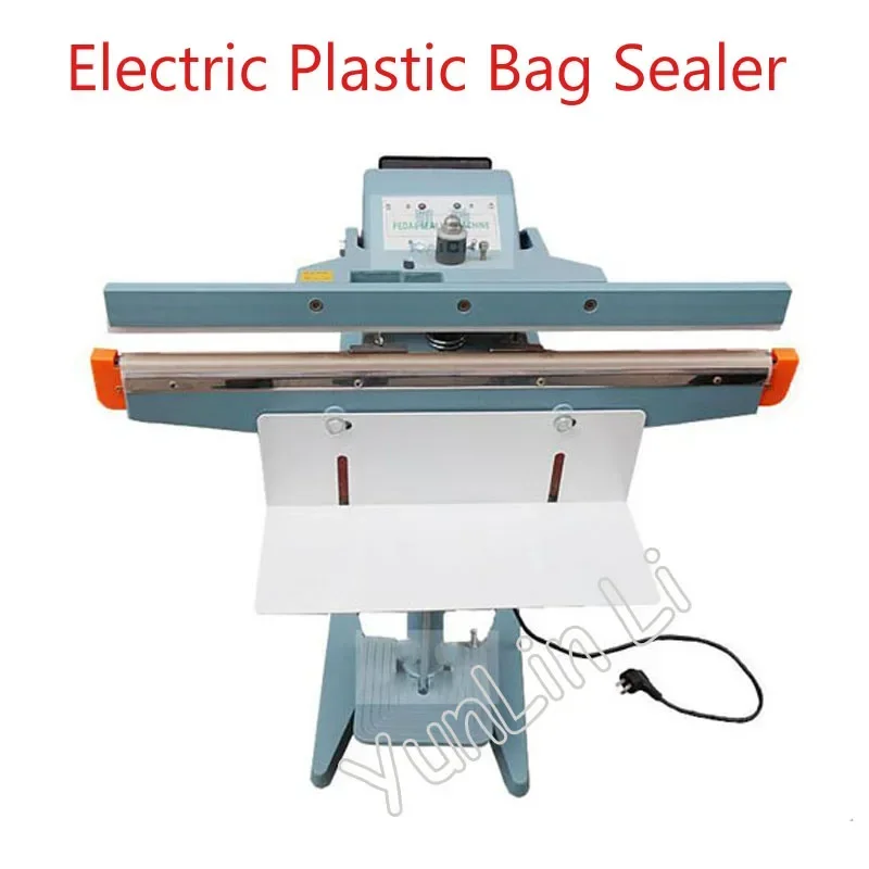 Electric Plastic Film Sealer Vertical Sealing Machine With Foot Pedal 17 Inch Bag Sealer Model 450