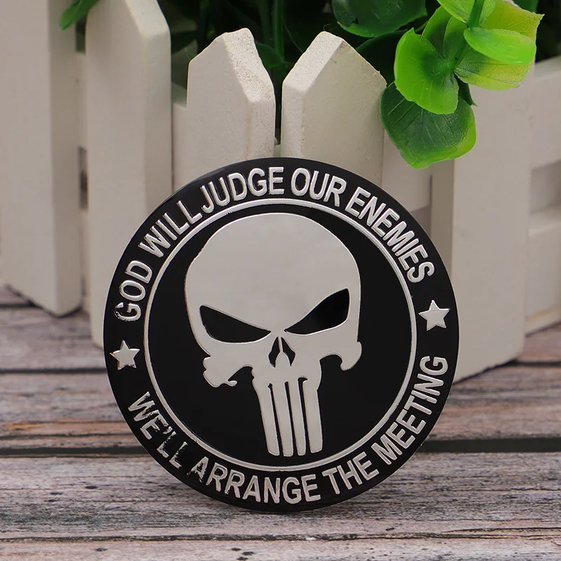 

Car Personality Car Stickers Modified Hub Center Cover Stickers Skull Head Hub Cover Stickers 56mm Wheel Stickers Car Decoration