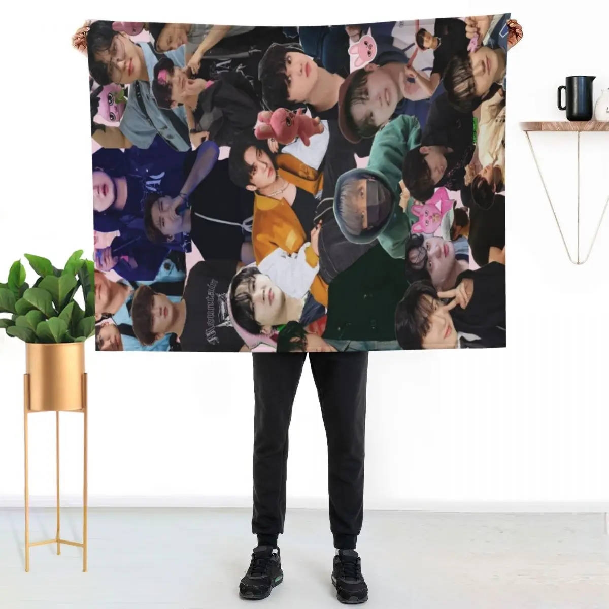 

K-Boyz Throw Blanket Air Conditioner Soft Blanket for Office Home