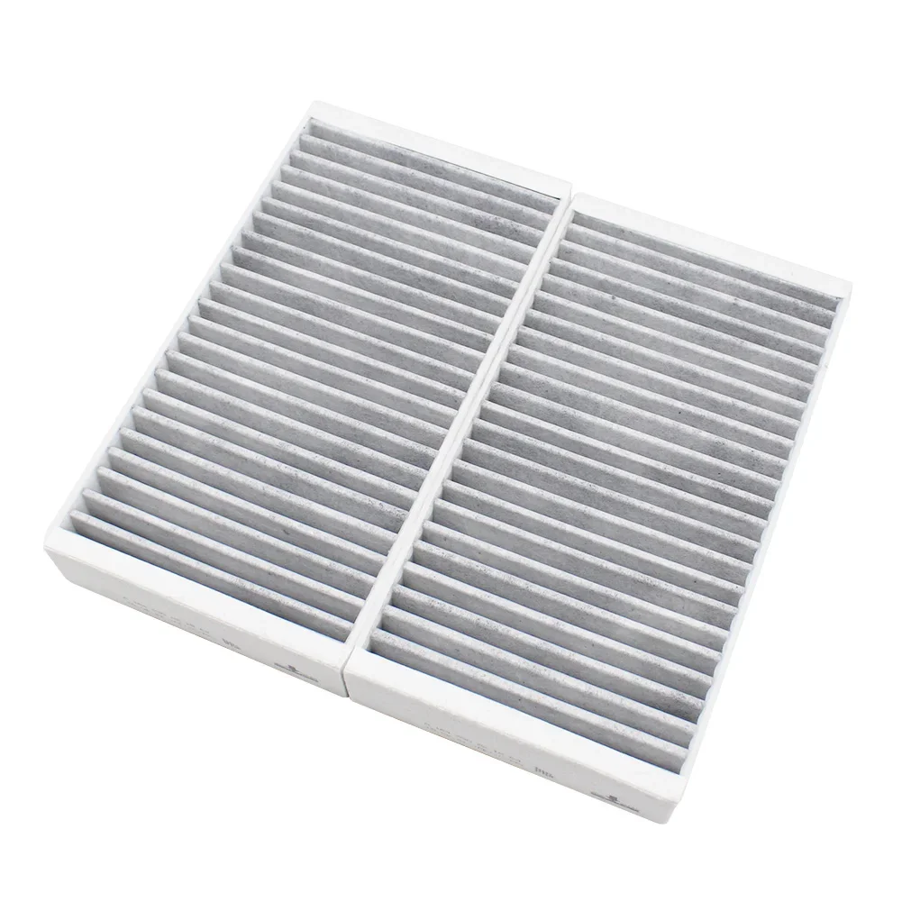 KUMMYY 2PCS Car Cabin Air Filter 1648300218 for Mercedes Benz GL ML R-Class GL320 GL350 GL450 GL550 R350/550 A1648300218