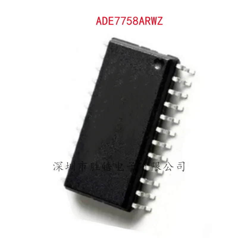 (10PCS)  NEW  ADE7758   ADE7758ARW   ADE7758ARWZ   Three  Phase Energy Metering Chip  SOP-24  Integrated Circuit