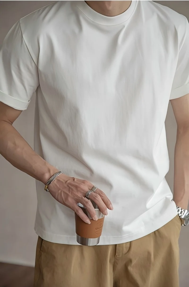 

100% Cotton T-shirt Men Women Solid Color O Neck Short-sleeved Tops Summer Korean Loose Half-sleeve T Shirt Unisex M-3XL