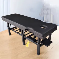 Mesa De Massagem Sem Fio Portátil Com Buraco, Mesa De Massagem Corporal Completa, Suporte De Colchão, Mobiliário Profissional, Suporte De Salão