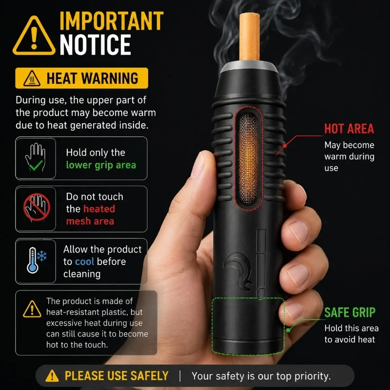 Portable Handheld Ashtray Car Gaming Lazy Ashtray Windproof Pocket Ash Holder For Driving And Gaming Indoor Outdoor Use