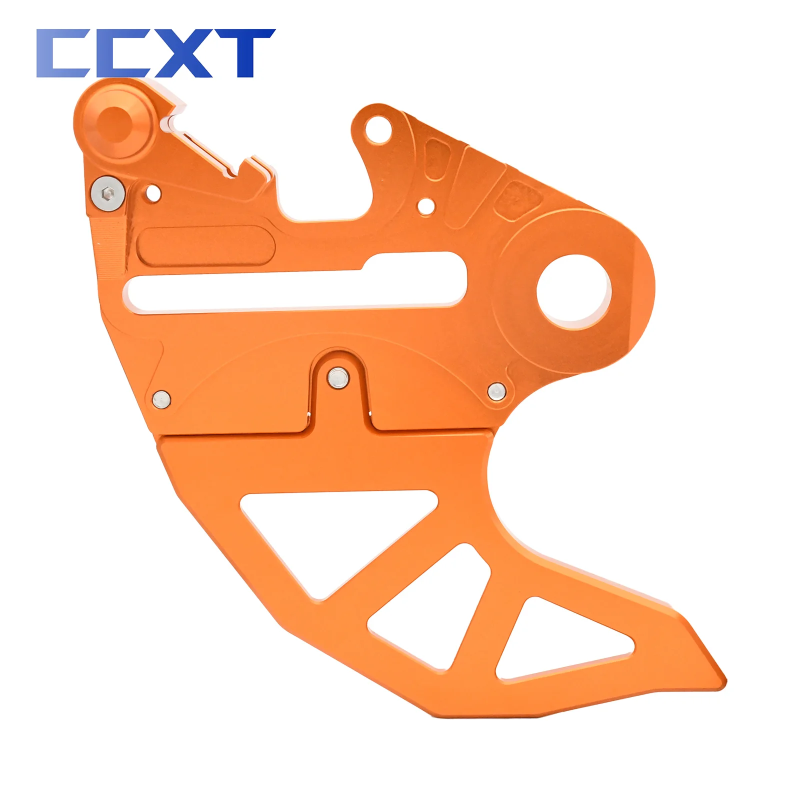 CNC Brake Caliper Support & Brake Disc Guard Fits For Husqvarna TC TE TX FC FE FX 125-501 2014-2023 For XC XCF SX SXF EXC EXCF