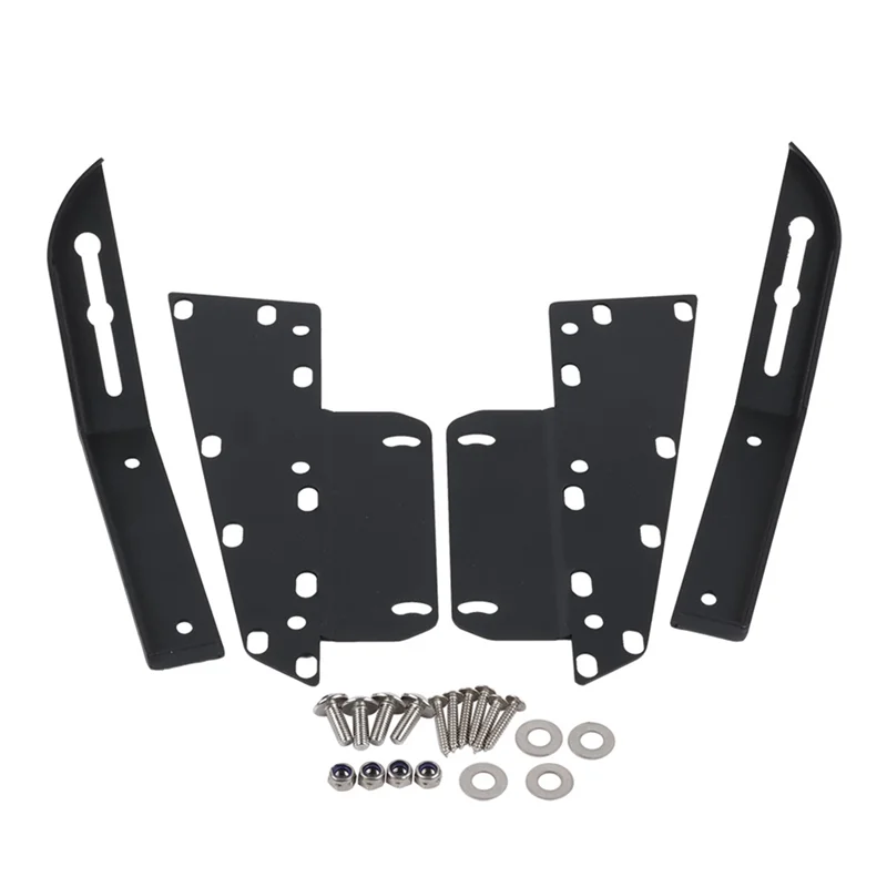 

A64P-Spotlight Bracket Holder Foot Pedal Sport Light Fog Light Mount Stand Light Suppor Black For KYMCO S350 S250 Xciting 250 35