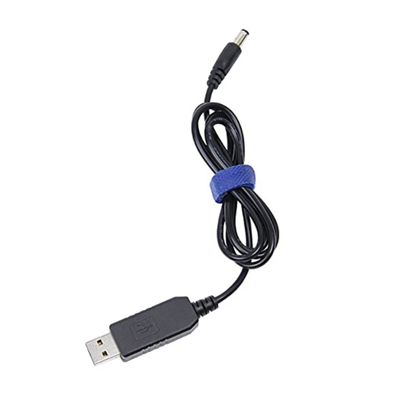 Kabel konversi USB ke DC 5V, kabel Step-Up voltase Male DC Male 1M baru