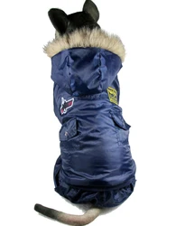 Golden Retriever Snowproof Clothes for Medium Large Dog Warm Pet Jacket Autumn Winter Labrador Dog Apparel