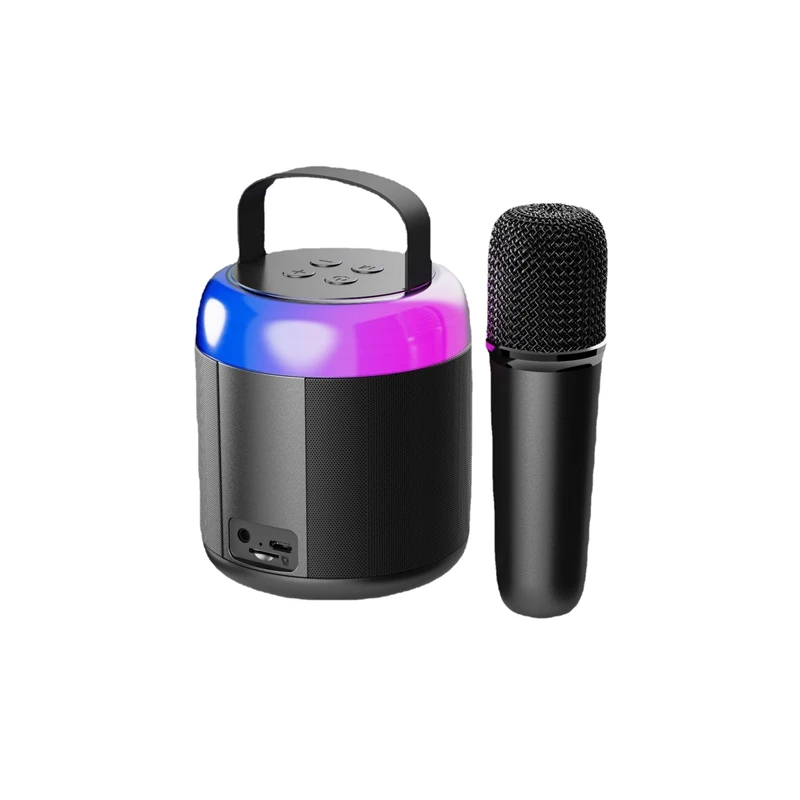 Microphone Bluetooth Speaker National Singing Home KTV Portable Outdoor Audio