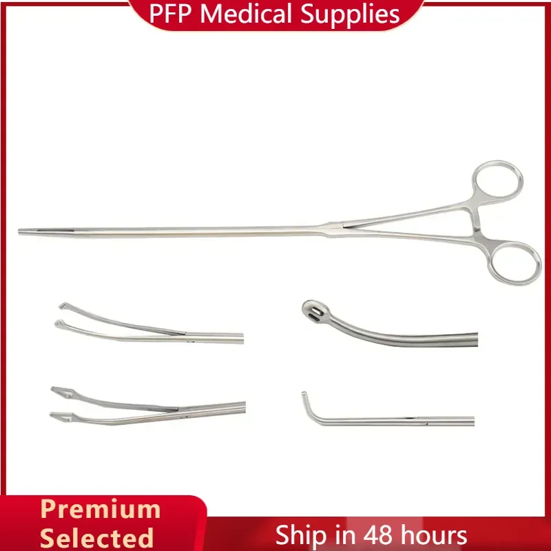 AP03 for Thoracoscopic Instruments VATS Tissue Forceps Thoracic Double Joint Allis Hemostatic Holder