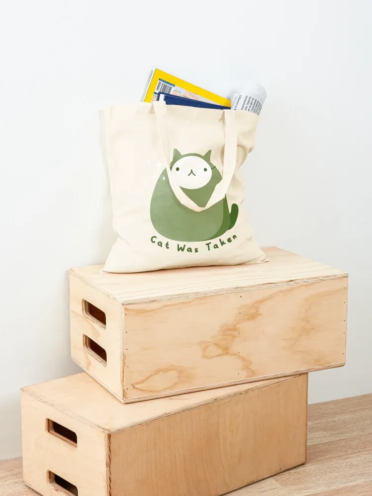 dream was taken cat Tote Bag shoping bag Handbags female bag shopper woman