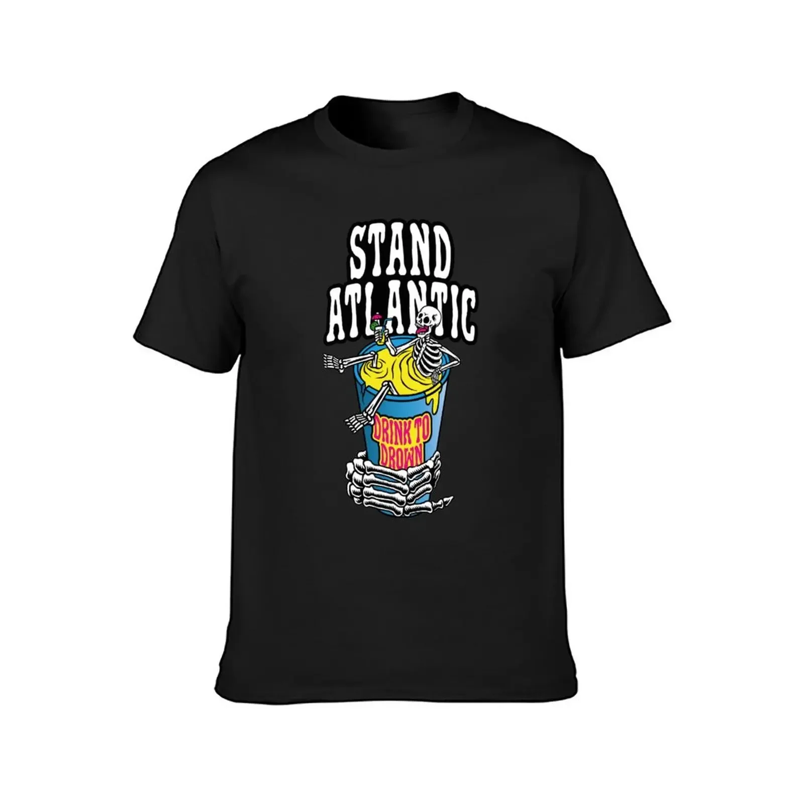 Stand Atlantic Drink To Drown T-Shirt heavyweights graphic tee shirt Aesthetic clothing vintage t shirt men