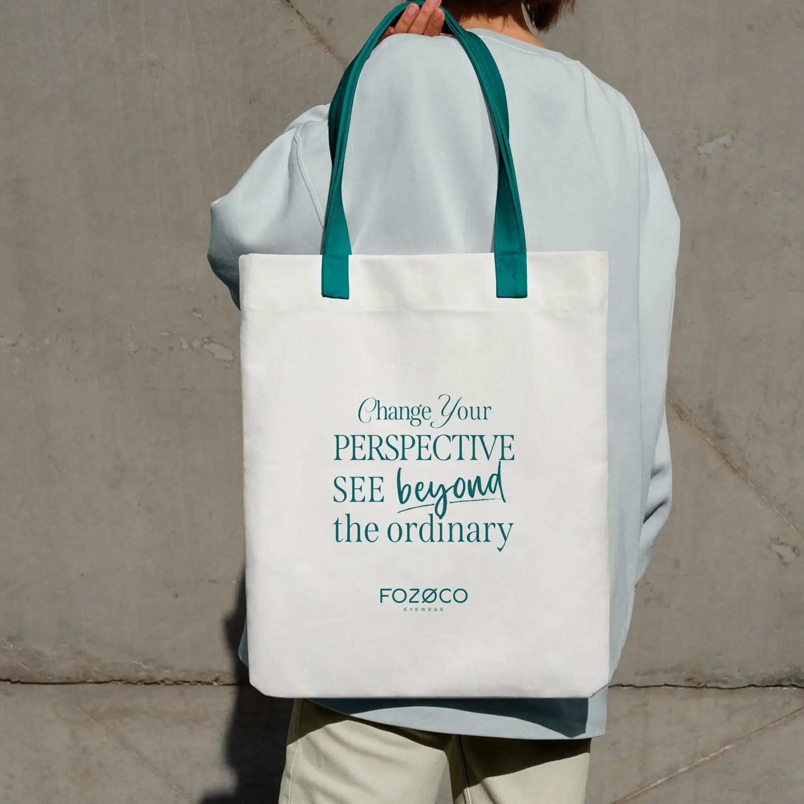 حقيبة يد نسائية قطنية عصرية حقيبة قماش محمولة #4