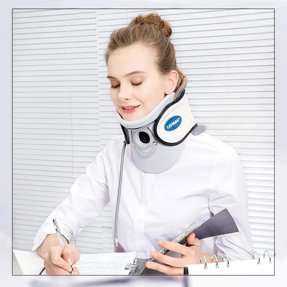 HOT SALE IN 2023 Pneumatic Cervical Collar Support FOR MEN & WOMEN