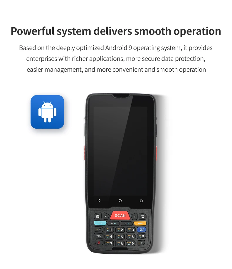 IP65 وعرة MC40-8768 المساعد الشخصي الرقمي ماسح الباركود أندرويد المستوى الصناعي المحمول لجمع البيانات في المخزون #6