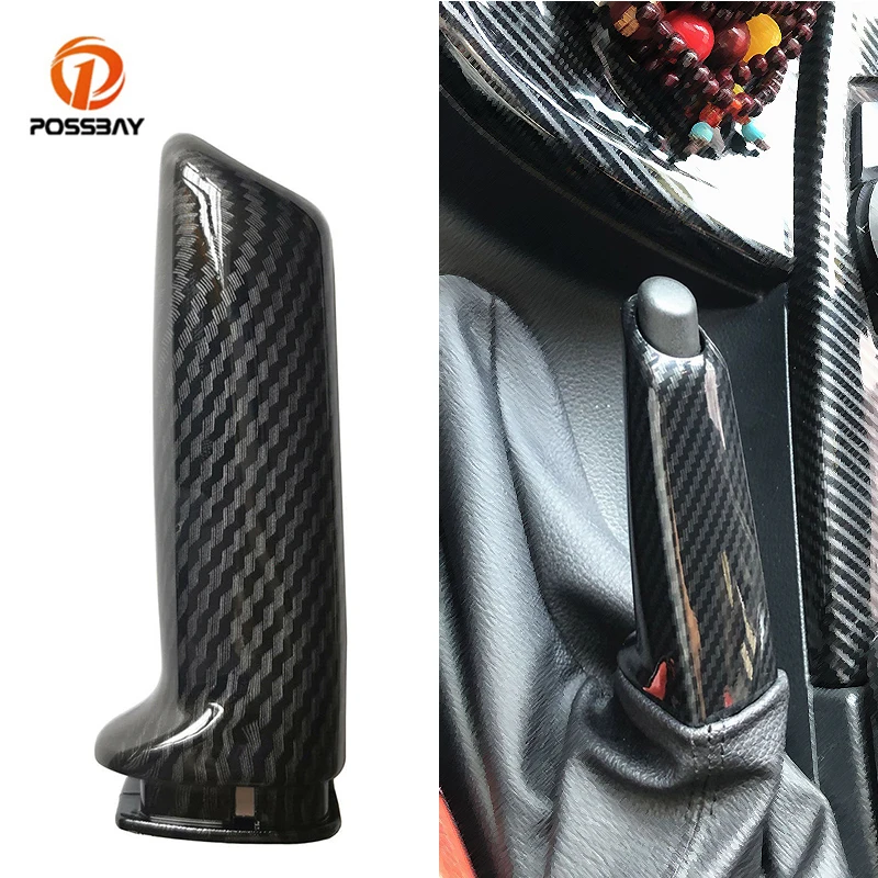 Car Handbrake Brake Handle Cover Carbon Fiber Styling Mouldings Interior Accessories for BMW E46 E60 E90 E92 F30 F32 M4 M3 M2