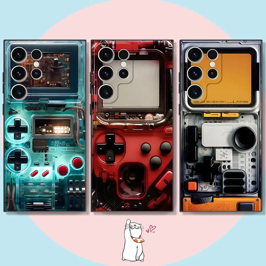 Advanced Machine Art Funda Phone Cover Case for Samsung Galaxy S26 S10 S9 S23 S21 FE S20 S25 Ultra Note 20 Ultra 8 9 10 S24 Plus