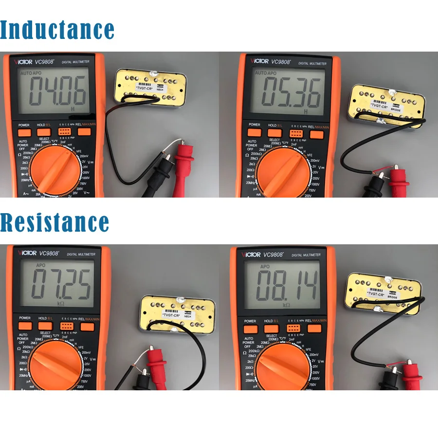 

Гитарные звукосниматели для грифа и бриджа хамбакера