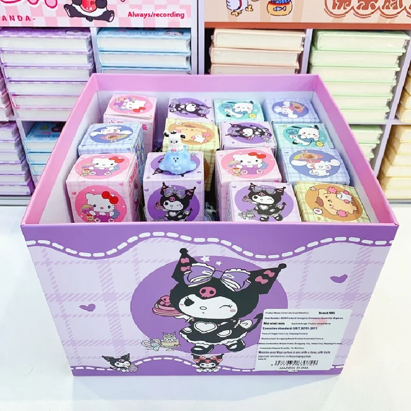 

Three Ouli Series Cute Particle Blind Box Set Blind Draw Gift Box Healing Series Children'S Fun Blind Box Desktop Decoration