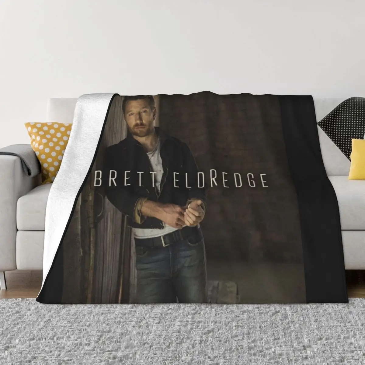 Brett eldredge 1 Throw Blanket Blankets For Baby Decorative Sofa Beach Blankets