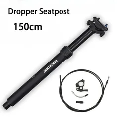 MTB/Gravel Bike Suspension Seat Post Internal Wiring 27.2/30.9/31.6mm Bicycle Dropper Remote Control Telescopic Seatpost