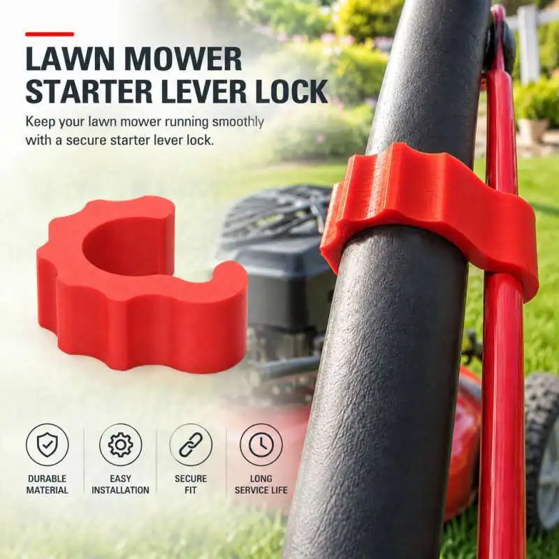 Lawn Mower Starter Lever Lock Lawn Garden Power Tool Spare Control Locking Part