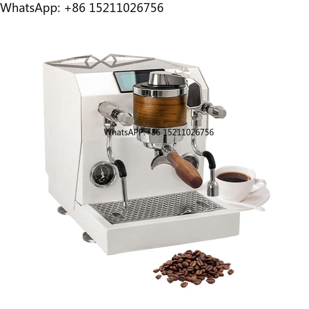 Big Boiler Electric Espresso Maker Semi-Automatic Coffee Machine Constant Pressure & Variable Flow Stainless Steel RV/Car
