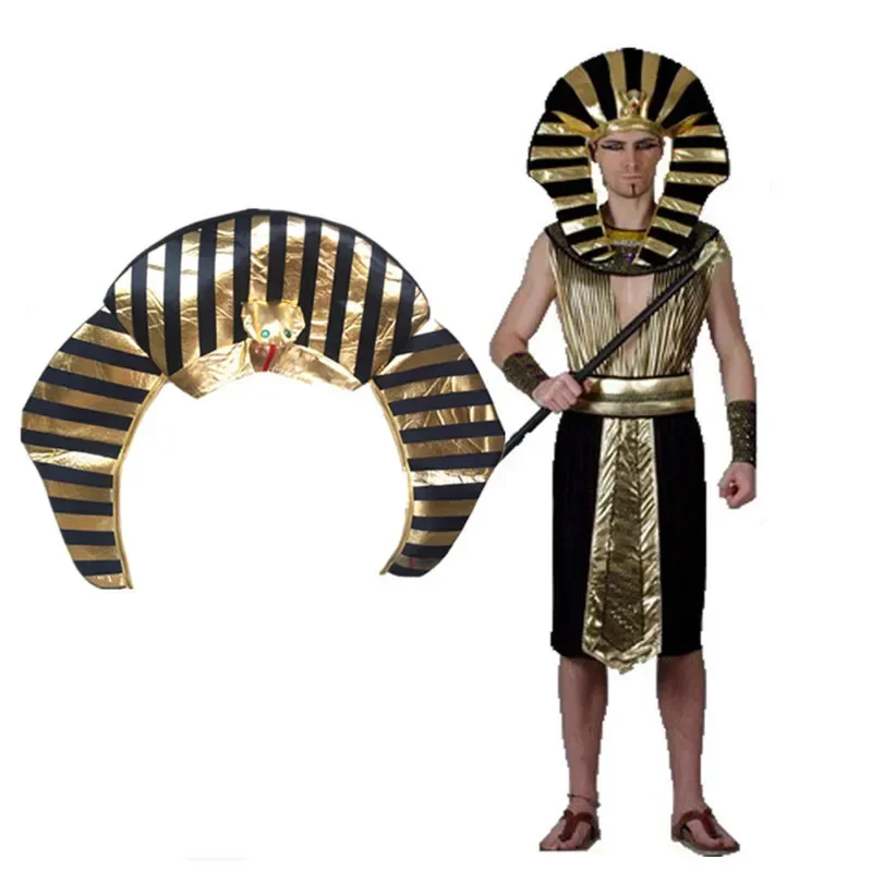 Disfraz de Cleopatra exótico para fiesta de carnaval, disfraces de faraón egipcio para hombres y mujeres, vestido de fiesta de princesa para Halloween