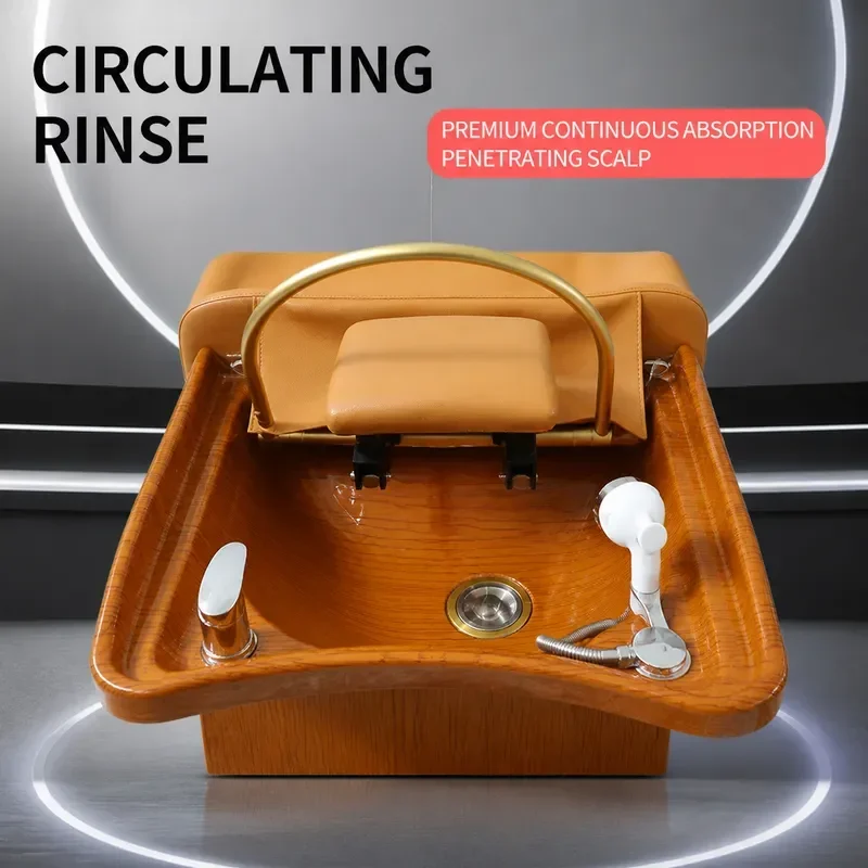 Bohore Thai Massage Shampoo Bed for Hair Barber Shop Fumigation Head Soup Hair Treatment Washing Ear Bed
