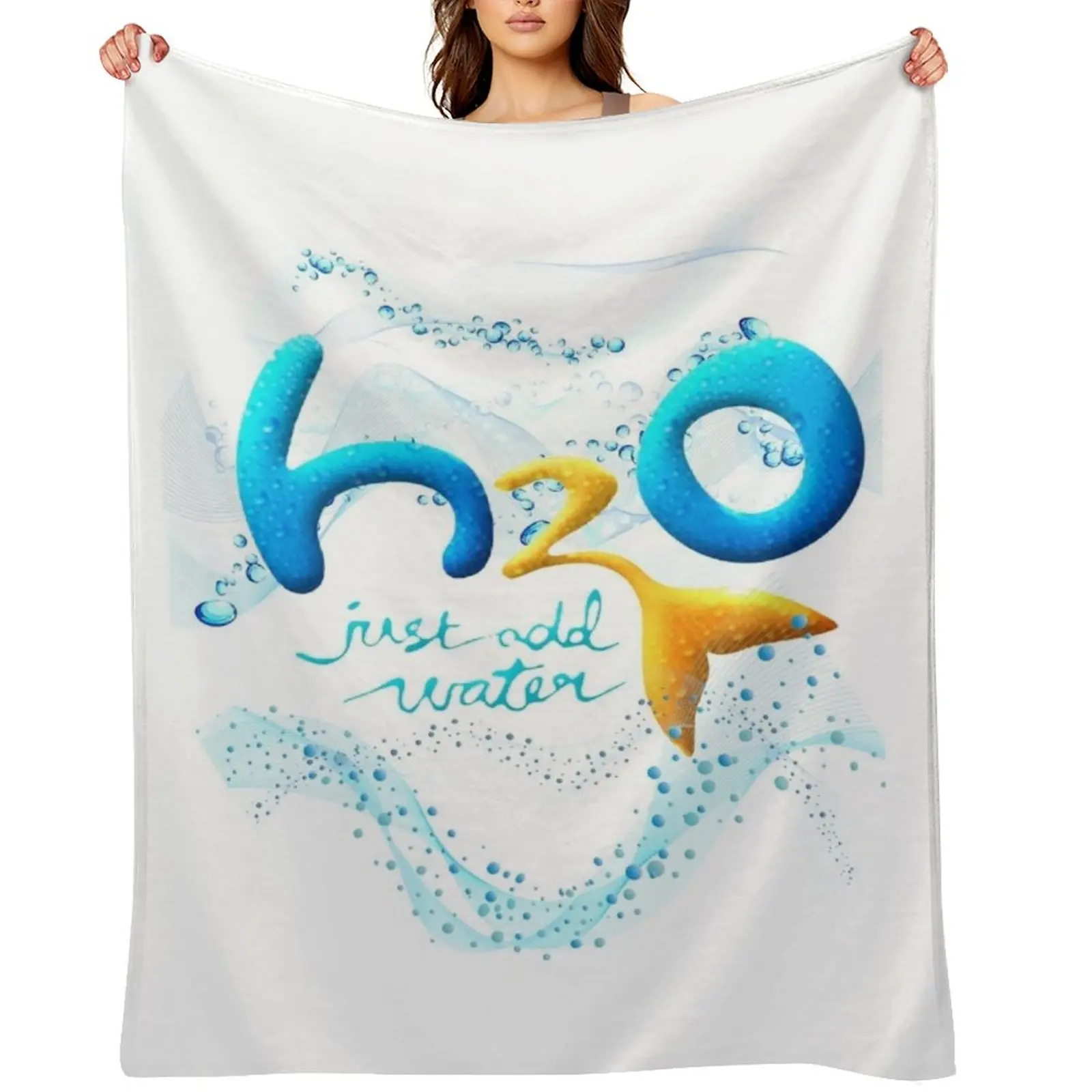 

H2O Just Add Water Throw Blanket Luxury St for winter Decorative Throw Sofa Blankets