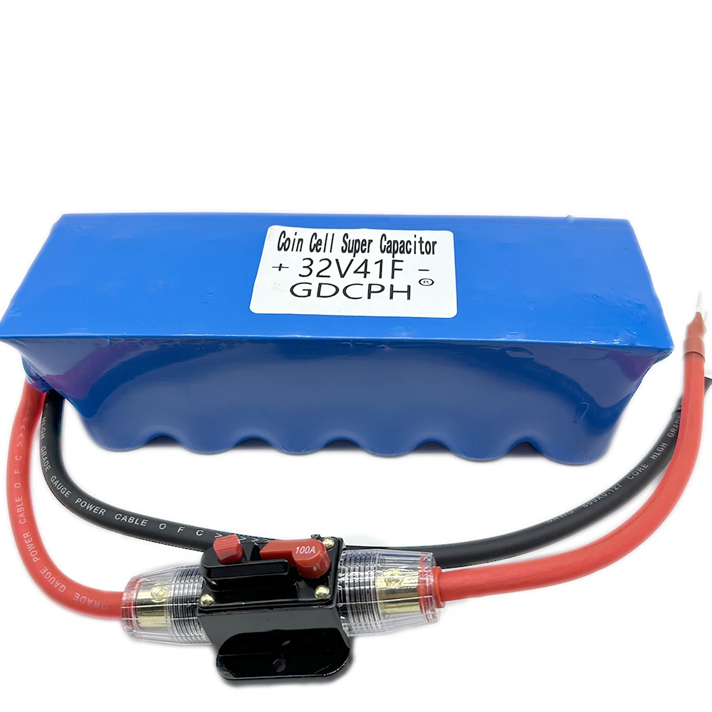 

GDCPH 32V41F Automobile Rectifier Module 2.7V500F Series Connection With Balance Protecting Plate And Screws For Lifting Power