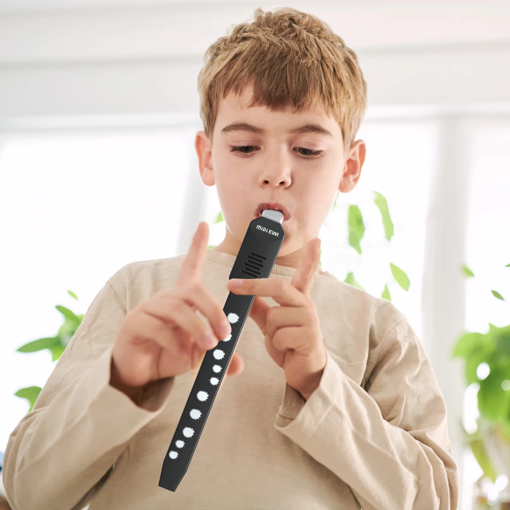 

Cheap Blowpipe Mini Electronic Wind Instrument Easy Learn Professional Digital Alto Saxophone