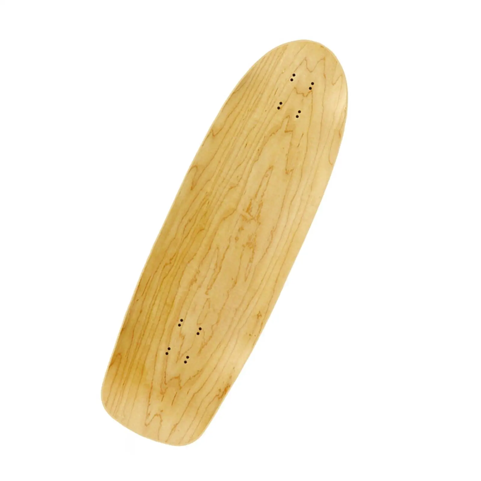 Blank Skateboard Deck, 7 Ply Maple Construction Skate Board Long Deck Wooden Longboard Deck Concave Board for Beginners Kids