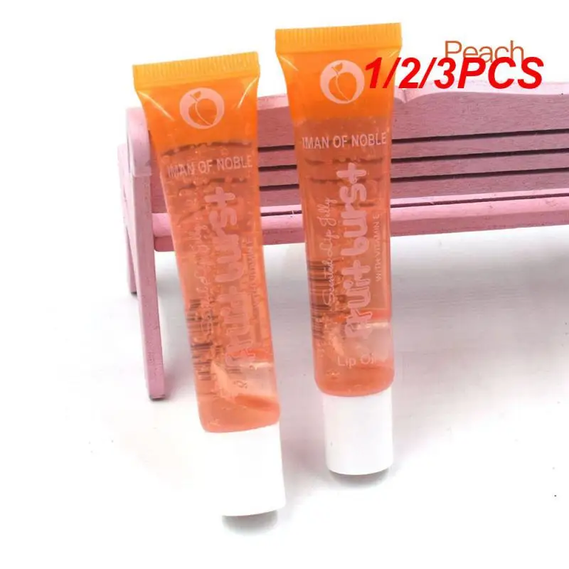 1/2/3PCS Vitamin E Oil Plumps And Enhances Lips Scented Fruit Scented Lip Oil Lip Oil Lip Care Plump And Juicy Lips Moisturizer