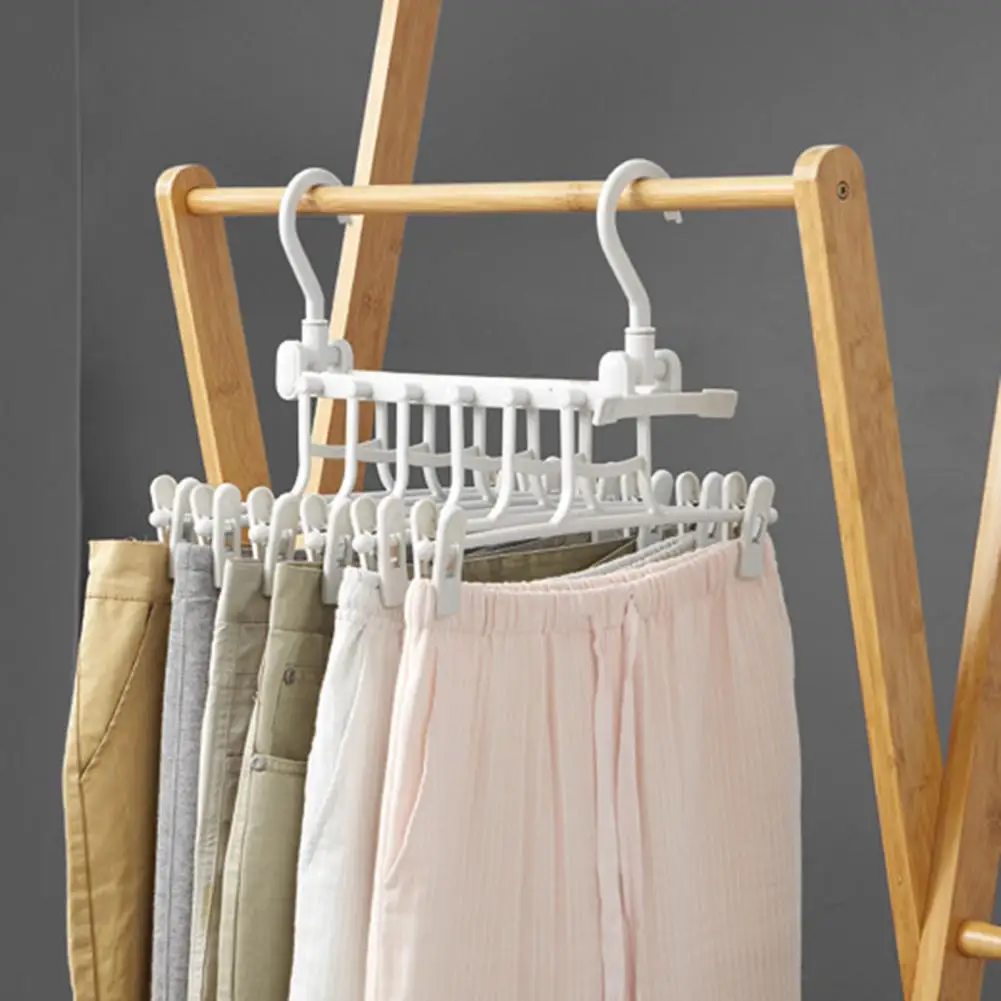 

Easy-access Pants Rack Eco-friendly Multi-layer Pants Rack Space-saving Storage Hanger for Organized Closet User-friendly