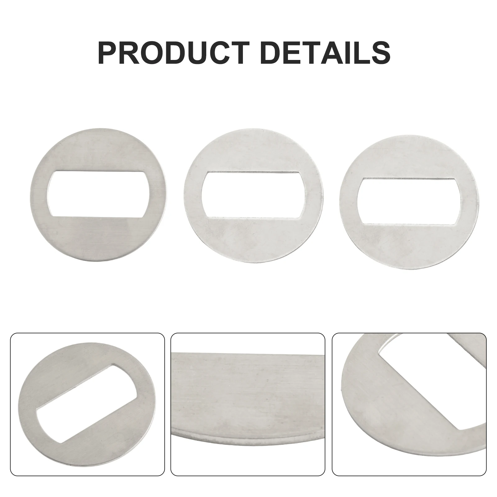 Parts Gasket 3.8*3.8cm New Silver White Stainless Steel For Private Land Use Excellent High Quality For Dualtron