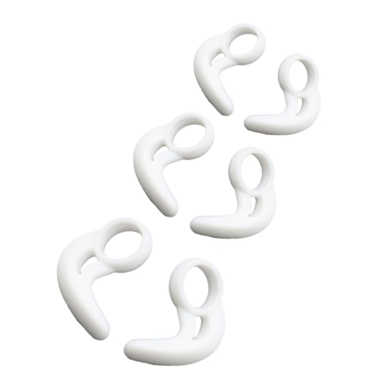 R91A 6Pcs Silicone Ear Tip Ear Hook for W280BT Sports Earphone Eartips Replacement Earbud Tip Earplugs