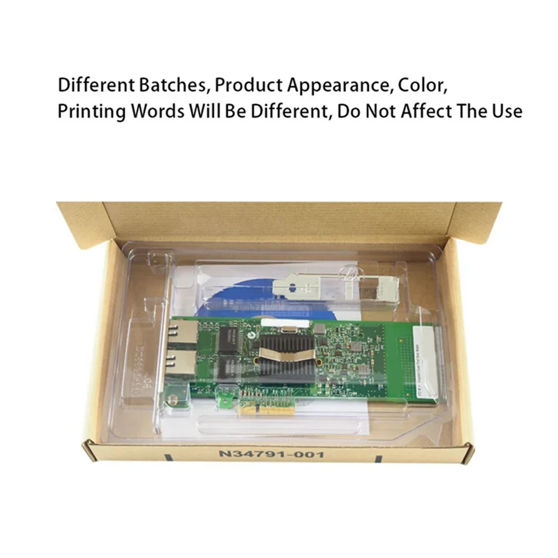

E1G42ET PCI-Ex4 Gigabit Dual Port Server Network Card 82576EB/GB Chip_Y80A