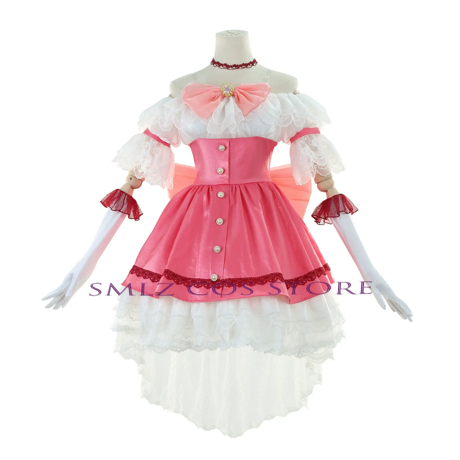 urgis Night Puella Kaname Madoka Cosplay Anime Magi Madoka Magica Costume Lolita Dress Halloween Role Outfit for Women