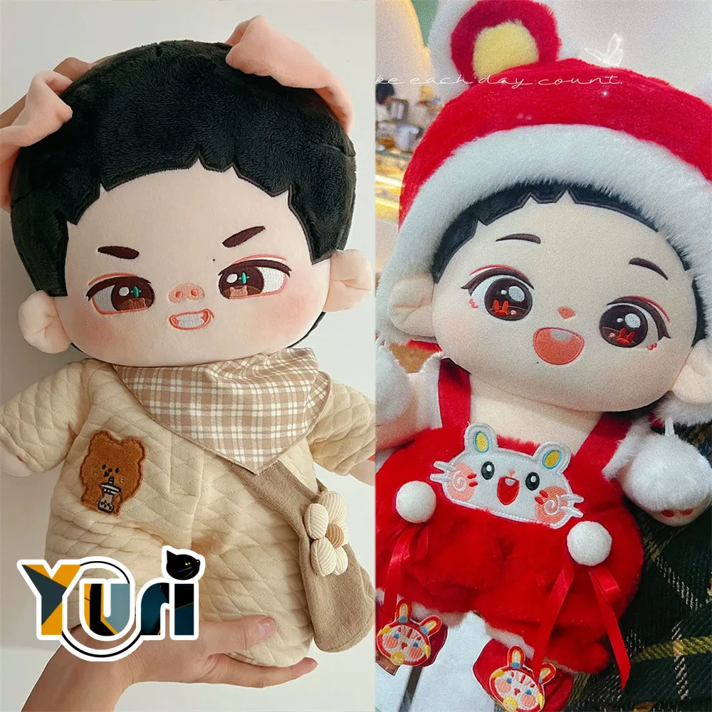 

Yuri MDZS BX Wang Yibo Xiao Zhan Idol Star 40cm Plush Doll Toys Clothes Costume Cute Cosplay Anime Gift C GG