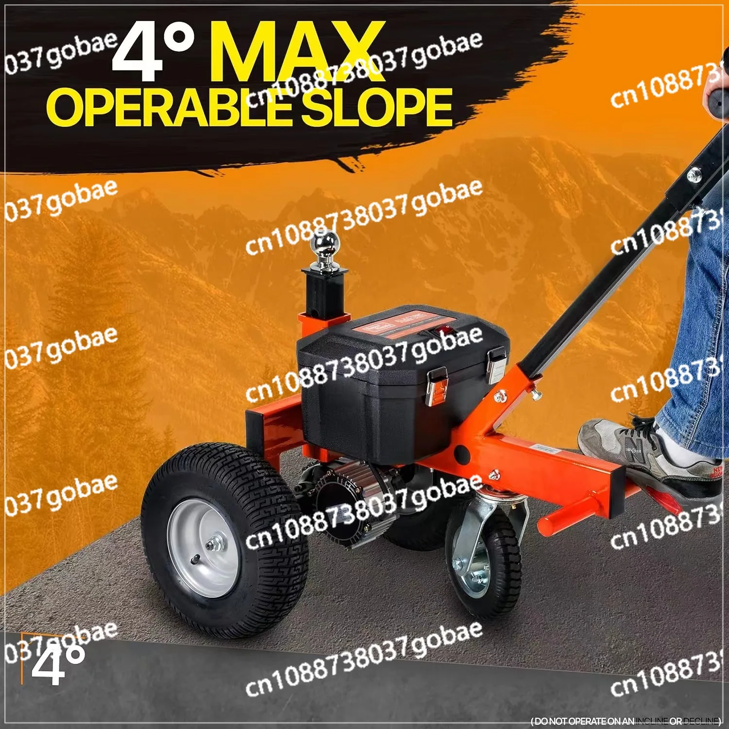 Adjustable height Multifunctional durable tool cart Electric traction trolley