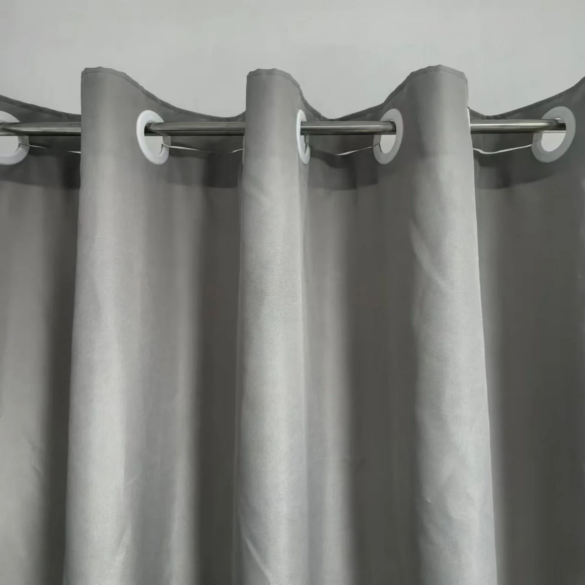 Minghe No Hook Shower Curtain,Heavy Duty Cloth 12 G,Hotel Quality Fabric Bathroom Shower Curtain