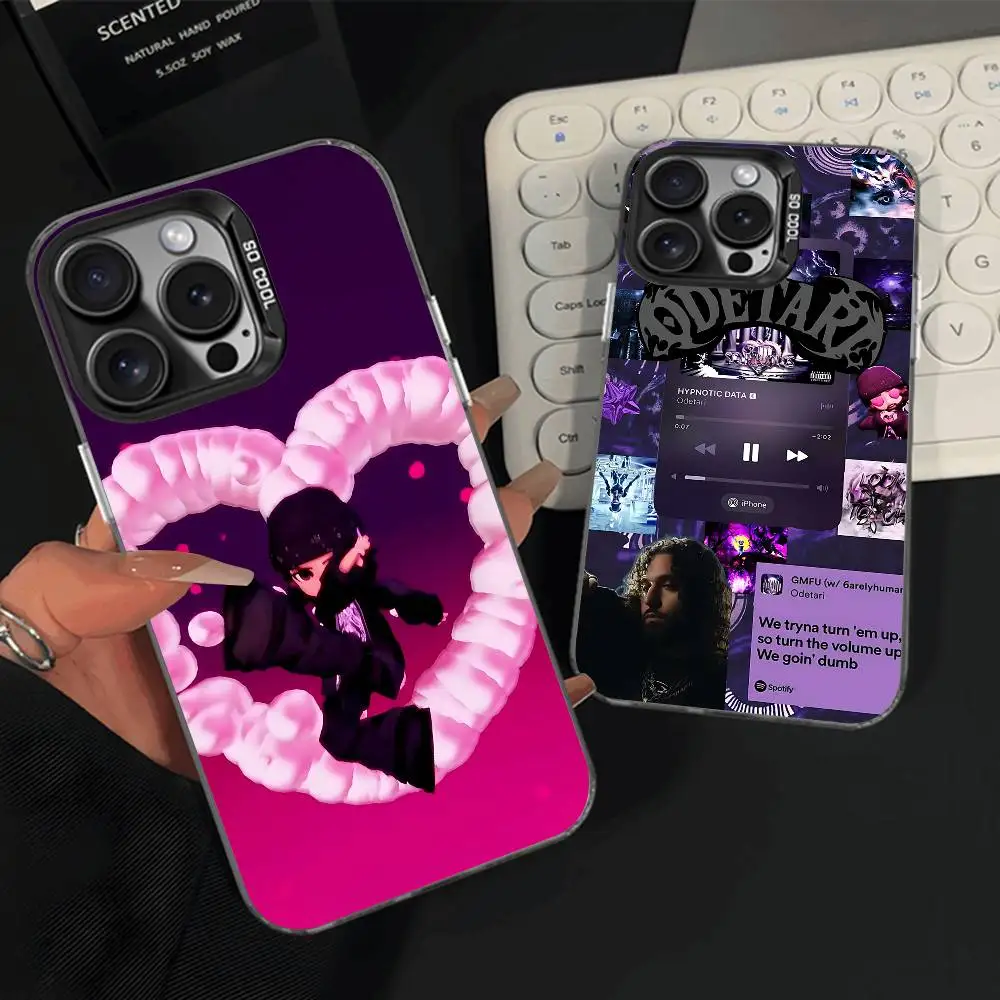 

Rapper O-Odetari Phone Case For iPhone 15,16,12,14,13,17,11,E,Pro,Max,Plus,Air,Mini Black TPU Cover