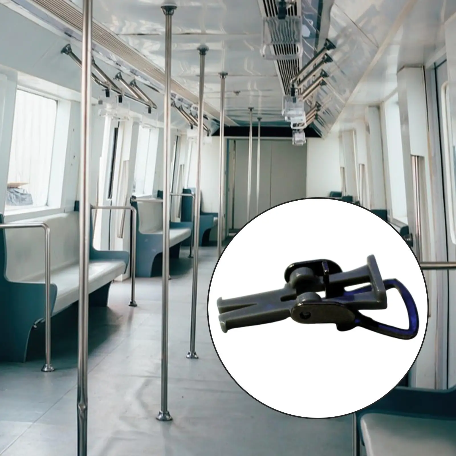 

200x Train Coupler Hook Universal Portable 1.8cm Hobby Train Accessory for 1:87 Freight Car Locomotives Passenger Car Carriages