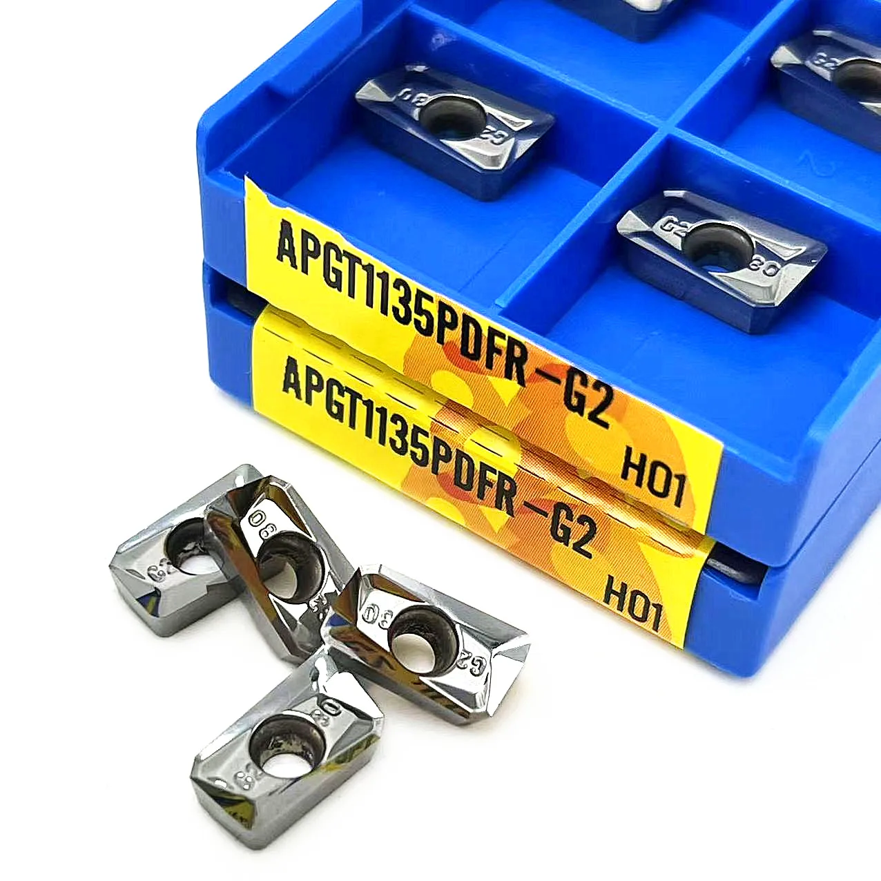 10 pz/set muslimg2 H01 APGT1135 inserto di fresatura inserti in alluminio CNC fresatura interna indicizzabile muslimb G2 H01